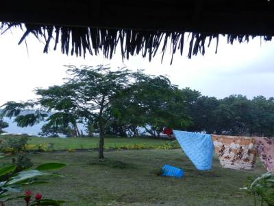 Depuis notre bungalow
