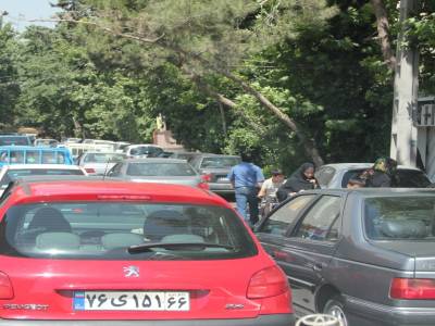 Téhéran ... son traffic
