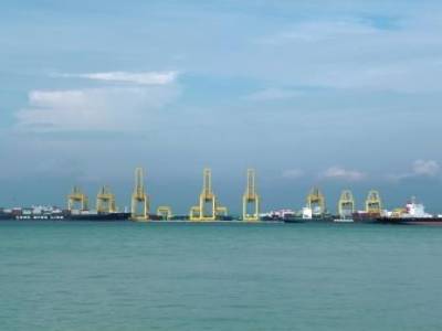 Le port de Georgetown, sur l'ile de Penang