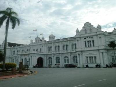 Georgetown, le palais de justice de l'époque coloniale
