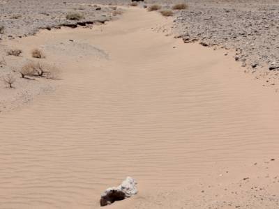Riviere de sable.