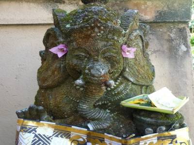 Ganesh de bienvenue a l'hotel