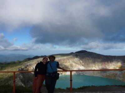 Oh, les lacs cratères du Kelimutu!!