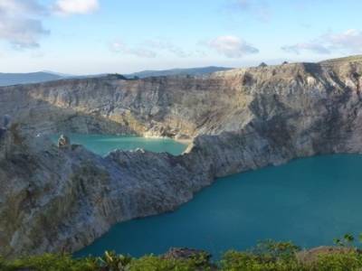 Oh, les lacs cratères du Kelimutu!!