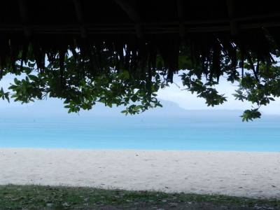 Champagne beach