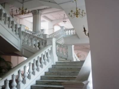 L'intérieur du Raffles Hotel, Singapour