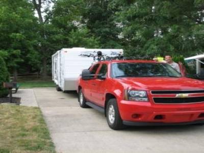 camping Cedar Point sur le site du parc d'attraction