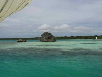 Ile des pins balade en pyrogue