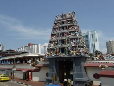 Plus ancien temple indou dans Chinatown