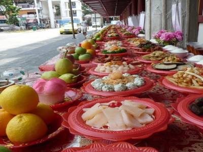Temple de la dent de bouddha - open buffet