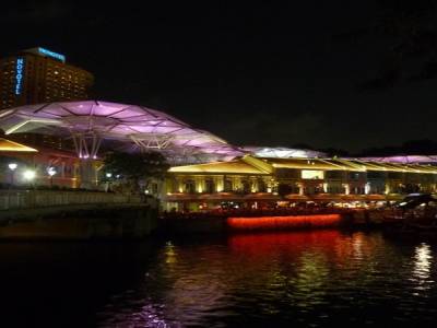 Clarke Quay - By night