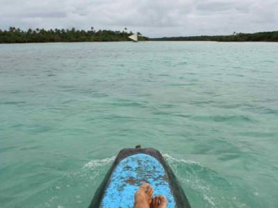ile des pins balade en pirogue