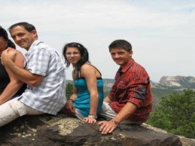 On voit le Mt Rushmore