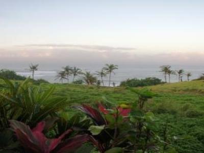 Vue de notre petite chambre à Balian