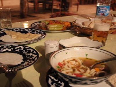 Cuisine Ouzbekh, mon meilleur repas ... pas extra!