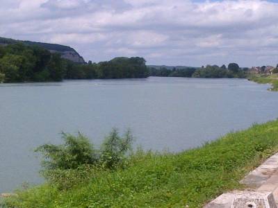 Vue le long Rhone