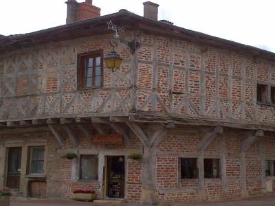 Vue  St Trivier sur Moignans