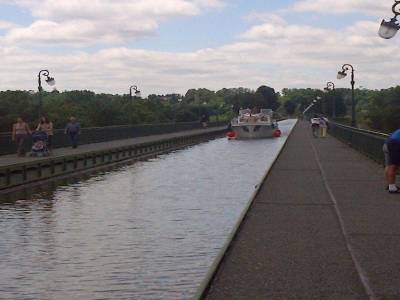 Vue pont canal à Briare 