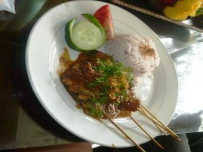 Chicken saté, un de nos plats favoris