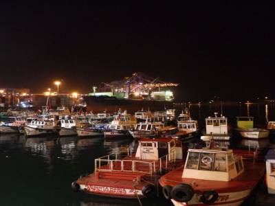 Port de pêche, Valparaiso