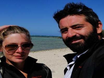 Van et Titi a Lady Musgrave Island