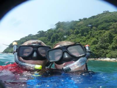 snorkelling