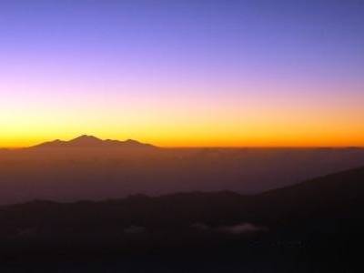 Levé du soleil au Gunung Batur