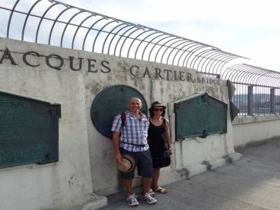 Avant la traversée du Pont