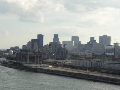 La ville depuis le pont Jacques Cartier