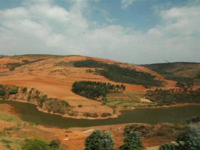 Paysages aux alentours de Kunming