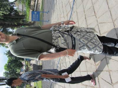Julien en sarong!!!!!