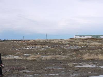 A quelques centaines de mètres du lac, la décharge d'El Calafate