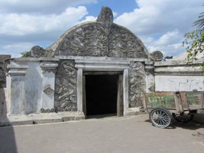 Entree du passage souterrain pour le Water Palace