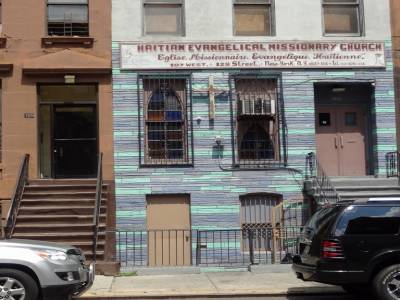 une des très très nombreuses églises à  Harlem 
