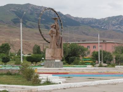 Naryn, un gros bourg..
