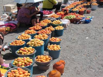 Tapis d'abricots .. un régal.