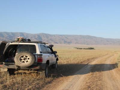 1er bivouac Kazakh.