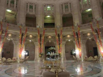 Dans le palace où vit encore le maharadja