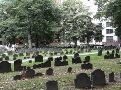 Le plus ancien cimetière de Boston