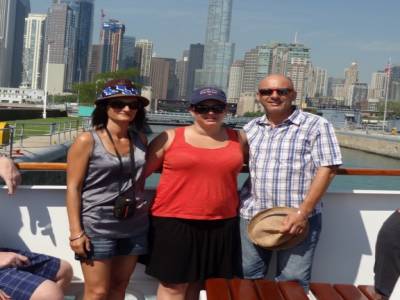 La famille en croisière