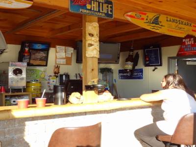 petite pause au bord du lac Erié