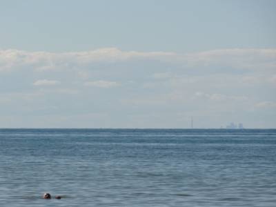 Baignade dans le lac Ontario