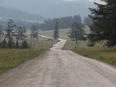 De nouveau la piste sur plus de 200 km .... dure