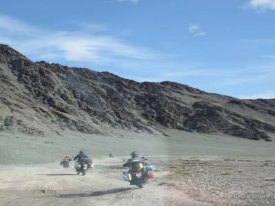 Je retrouve 3 motards polonais rencontrés à la frontière ... à plus de 500 km!