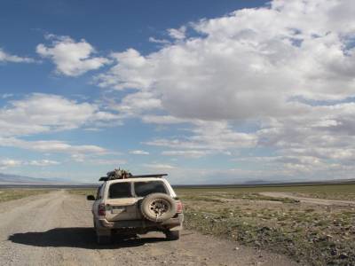 La fin de l'Altaï ... le début du Gobi ..