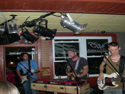 groupe de rock au festival de Gaspe