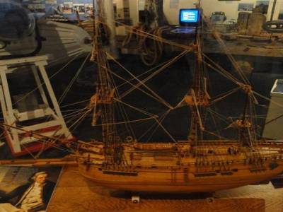 Le bateau du Capitaine Cook