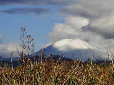 Premiere vision du Mount Ruapehu