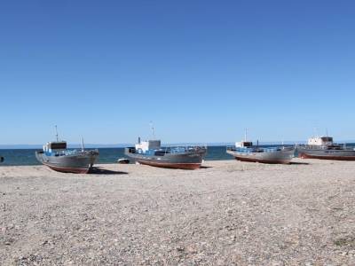 Au milieu d'une flottille de pèche !