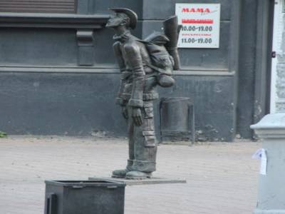 Un voyageur immortalisé!